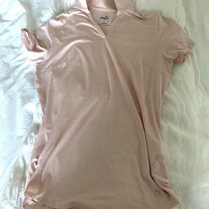 Puma Pink Golf Polo
